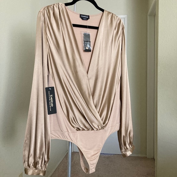 Bebe (New with Tags) Blouse / Bodysuit / Size L - Picture 1 of 6